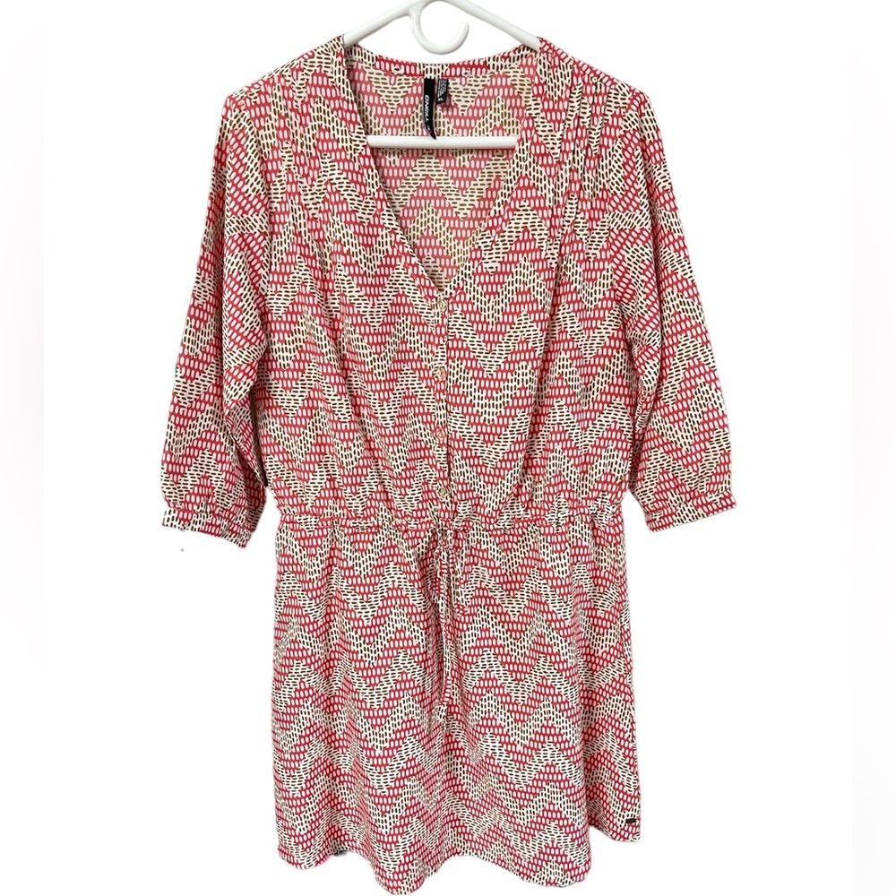 O’Neil v-neck coverup dress